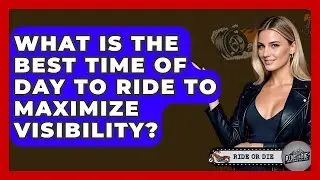 What Is The Best Time Of Day To Ride To Maximize Visibility? - Ride or Die Motorcycles
