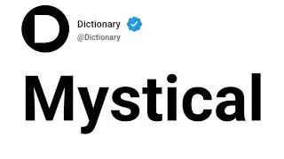 Mystical Meaning In English