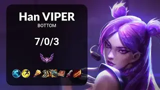 Han Viper Kai'Sa vs KT Deft Smolder BOTTOM - KR  Patch 14.15