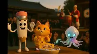 [Pencil Alien] Namsan Hanok Village: 南山韓屋村: 남산 한옥 마을