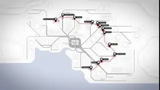 Suburban Rail Loop network map