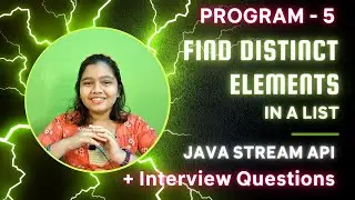 Boost Your Java Skills: Stream API Secrets, Distinct Elements & Interview Insights