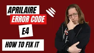 Aprilaire Dehumidifier Error Code E4: How to Troubleshoot and Fix
