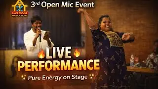 Unfiltered Talent | 3rd Open Mic Evening Performance