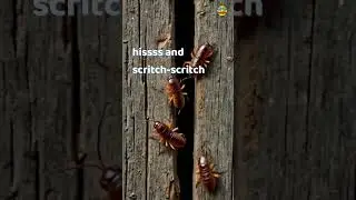 How do cockroaches make hissing and faint rustling sounds? Sound for Kids. SoundyZoo. Learn Animal