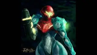 Metroid Dread - Samus Fanart Speedpaint