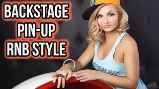 BACKSTAGE. PIN UP, РЕТРО СТИЛЬ. MODEL: КРИСТИНА.