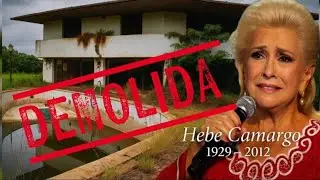 A VERDADEIRA SITUA&Ccedil;&Atilde;O DA MANS&Atilde;O DE HEBE CAMARGO! UM CEN&Aacute;RIO TRISTE E ASSUSTADOR ANTES DA DEMOLI&Ccedil;&Atilde;O!