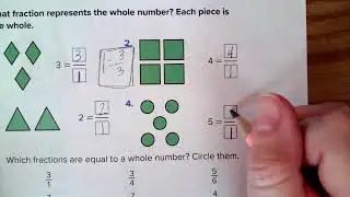 7 5 Represent Whole Numbers as Fractions