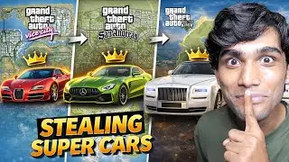 Stealing Supercars From Every GTA MAP 