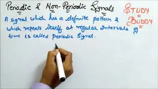 Period and Non Periodic Signals - S & S ( part 1 )