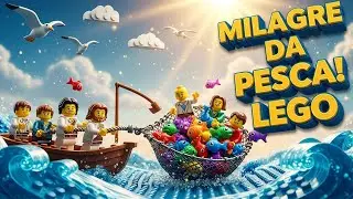 JESUS E O MILAGRE DA PESCA | UMA AVENTURA LEGO DA B&Iacute;BLIA