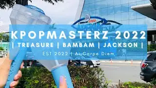 KpopMasterz in Manila 2022 | Treasure | BamBam | Jackson Wang | Concert Vlog