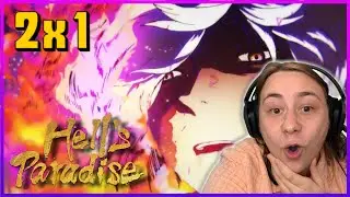 GABIMARU VS CHOBEI 🔥 | Hell's Paradise: Jigokuraku Season 2 Episode 1 Reaction