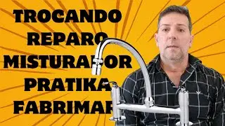 Como Consertar Torneira e Misturador Fabrimar Pratika: Troca de Reparo e Vedantes (Passo a Passo) 