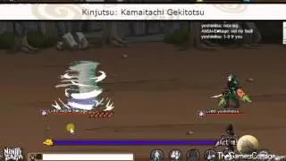 Ninja Saga World Championships - Match 1 - AkBaf Exkage  vs  yoshimitsu