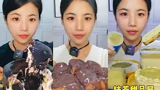 Homemade Cake and Brownie Eating Show | Calm Dessert Mukbang #13