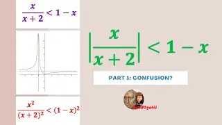 SOLVE MODULUS FUNCTION INEQUALITY | MATH EXPLAINED | PART 1: CONFUSION?