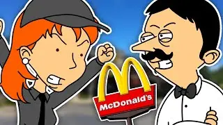 Rosie Gets a Job At McDonald's/Gets 5 Strikes/Fired