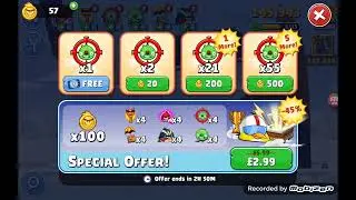 Angry Birds Friends Winter Snorts Tournament Part 3 Gameplay 