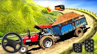 Cargo Tractor Simulator: Hill Transport - Offroad Tractor Driving - Android GamePlay
