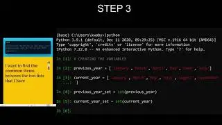 How to find the common items between 2 python lists