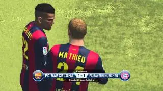 Pro Evolution Soccer 2015 bar v fcb