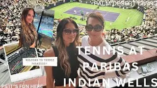 Exciting Paribas Indian Wells Tennis Match at Stadium 1 | My Unforgettable Experience 🎾