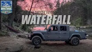 Hidden Waterfall Adventure | Off-Road Camping at Sandy Ford in My Jeep
