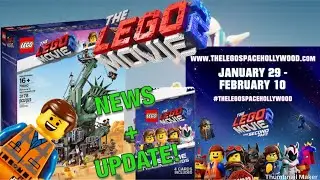 LEGO MOVIE 2 D2C UPDATE, CARDS & HOLLYWOOD EVENT! (NEWS)