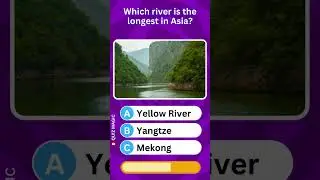 Which river is the longest in Asia? ERDCL #QuizMagic #ViralQuiz