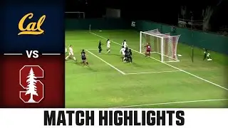 Cal vs. Stanford Match Highlights | 2024 ACC Women's Soccer