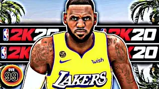 LEBRON JAMES FACE CREATION !!! NBA 2K20