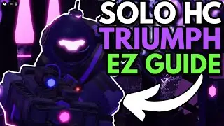 The EASIEST Way To Solo Hardcore On UNKNOWN GARDEN | Roblox TDS
