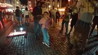 Night dance in copenhagen