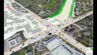 Der Verkehr und das neue Designer Outlet Center in Remscheid