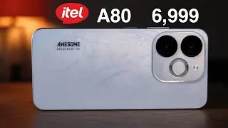 itel A80 Unboxing - 128GB Storage, IP54, 3 years Fluency, budget 4G smartphone for 6,999