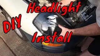 How To Install and Adjust A New 3G Eclipse Headlight Assembly