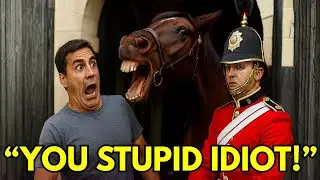 When DUMB Tourists MESS With The Royal Guard&rsquo;s Horse & INSTANTLY REGRET It!