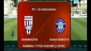Bandırmaspor 2-2 Adana Demirspor 13. Hafta