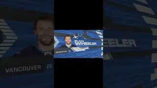 Wheelers 1st As A Canuck | VAN Franchise | NHL 24 | #ps5 #gaming #nhl #franchise #EA #NHL24 #canucks