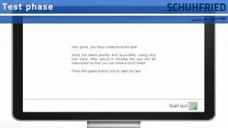 INHIB Response Inhibition (Vienna Test System)