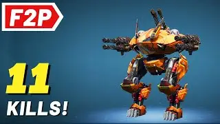 Fenrir Avenger Punisher MK3 - War Robots Gameplay (No Commentary)