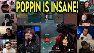 Valorant Streamers Reacts To ENVY P0PPIN CRAZY 3k Against C9 In VCT