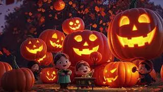 Treasure Hunt in the Enchanted Pumpkin Patch Bedtime Story for Kids