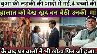 बुआ की लड़की की शादी में पहुंची महिला, बच्चों की हालत देख ममता जागी, खुद को मां मान लिया फिर हुआ बड़