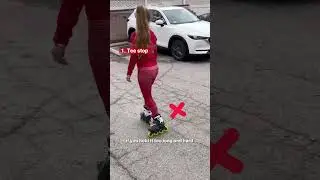 ЛУЧШИЙ СПОСОБ ОСТАНОВИТЬСЯ НА ХОЛМЕ НА РОЛИКОВЫХ КОНЬКАХ!! ✋🫶 #катаниенароликах #как #катаниенаро...