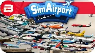 SIM AIRPORT Gameplay - 20 SCHEDULED FLIGHTS!!! Lets Play SIMAIRPORT Alpha #13