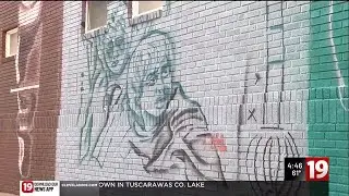 Artist turns Clark-Fulton walls into art as part of city-wide art initiative