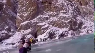 Zanskar River Crossing - Chadar Trek 2017